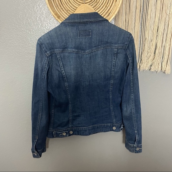 LEVI’S Jean Jacket Stretch Denim Button-front Medium DIY project - Picture 7 of 7